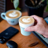 Porcelain Coffee Cup Blue