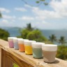 Porcelain Coffee Cup Yellow