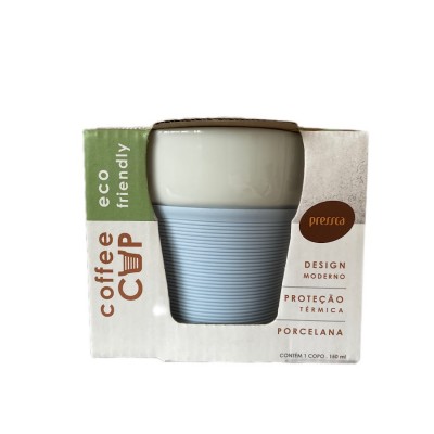 Porcelain Coffee Cup Blue