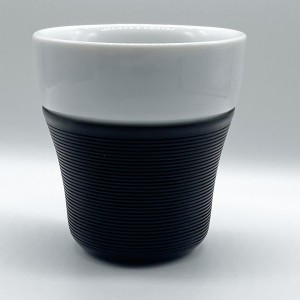 Porcelain Coffee Cup Black