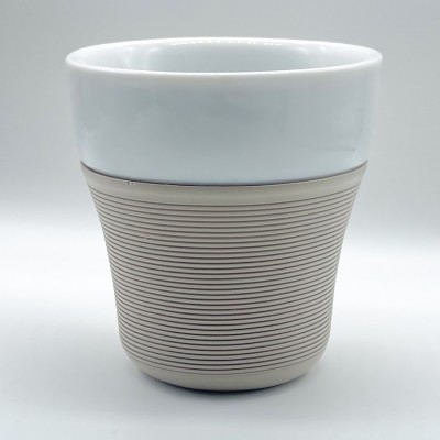 Porcelain Coffee Cup Grey