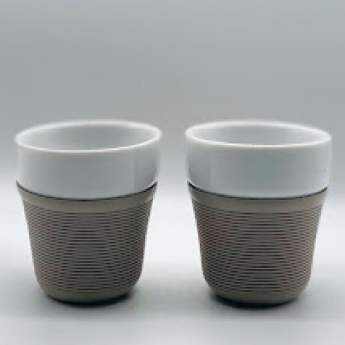 Porcelain Espresso Cup Grey