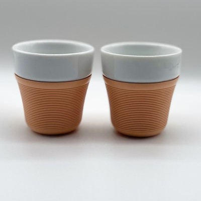 Porcelain Espresso Cup Orange