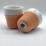 Porcelain Espresso Cup Orange
