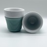 Porcelain Espresso Cup Green