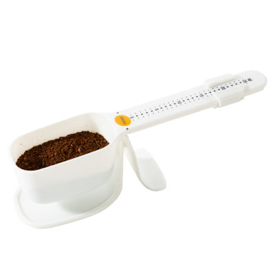 Pressca Scale Scoop White